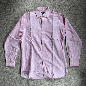 Pink and white stripe Polo by Ralph Lauren dress shirt